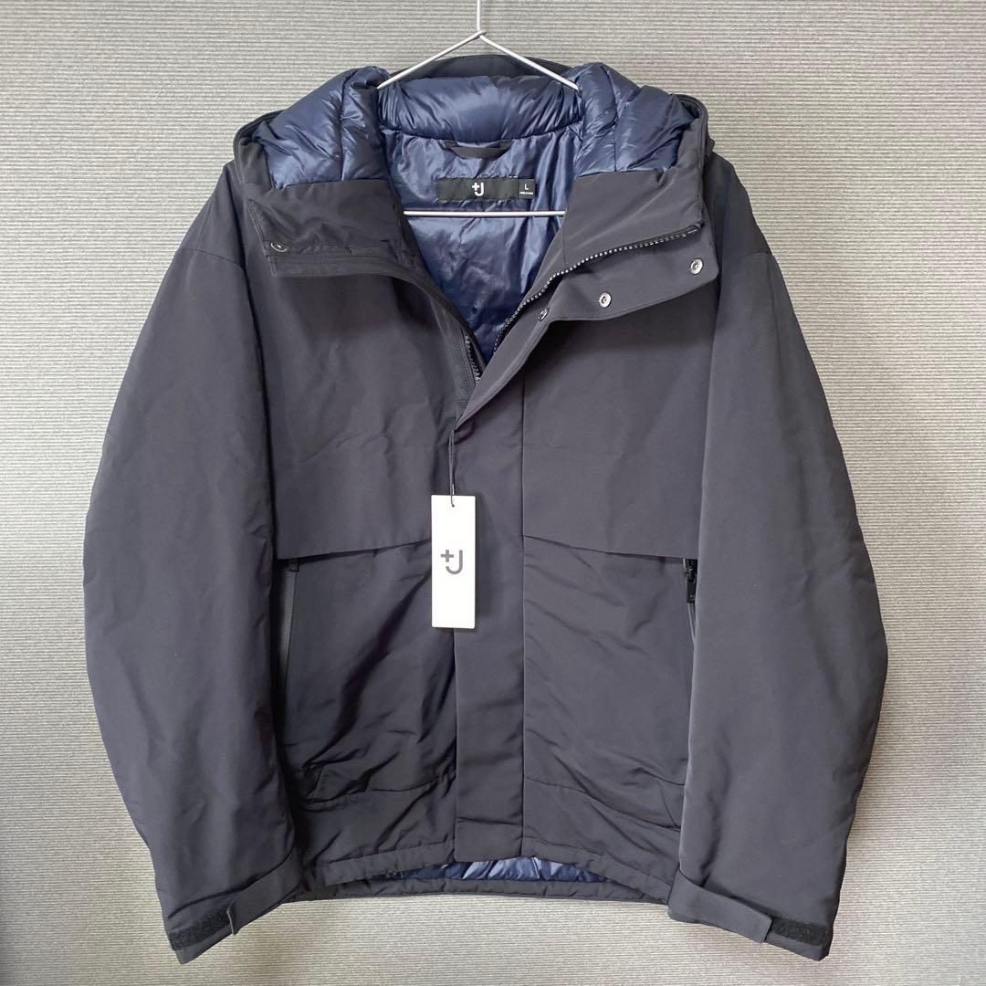 (完売品)UNIQLO ハイブリッドダウンオーバーサイズパーカ Black L