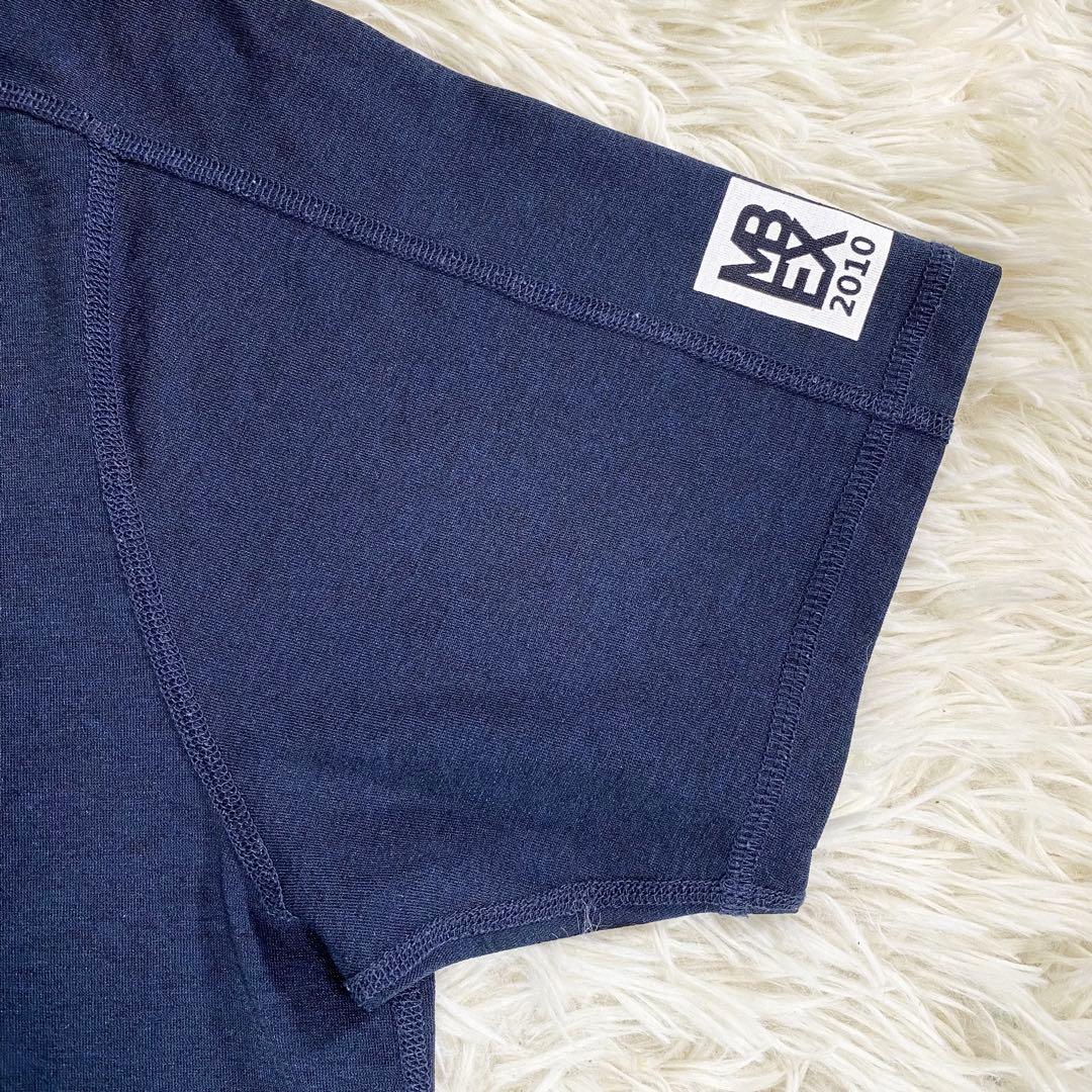 ✨美品✨マスターバニー モックネックシャツ　ネイビー　メンズ　サイズ5 L