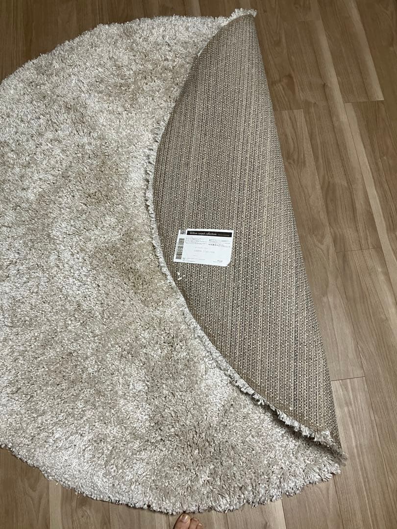 160cm 円形　Wilton carpet collection 円形ラグ