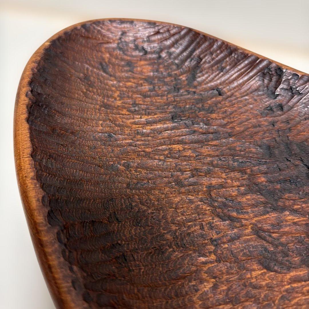 専用ページです。しょうぶ学園　木彫りトレイ