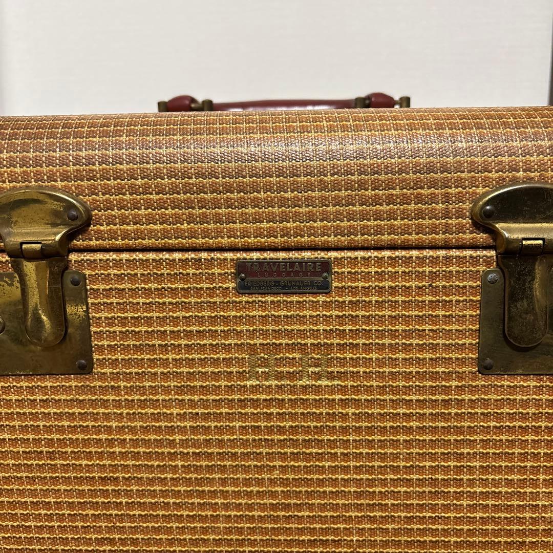 アメリカヴィンテージ クラシックトランク バスケット レトロキャンプ ケース