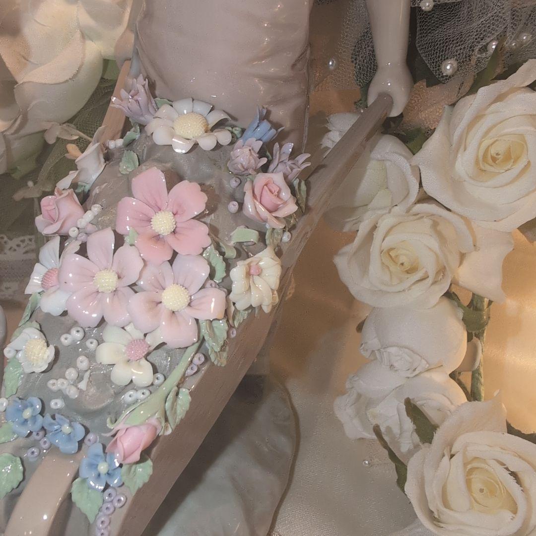 ♥LLADROリヤドロ♥ガラスケース付き♥三点セット❤️