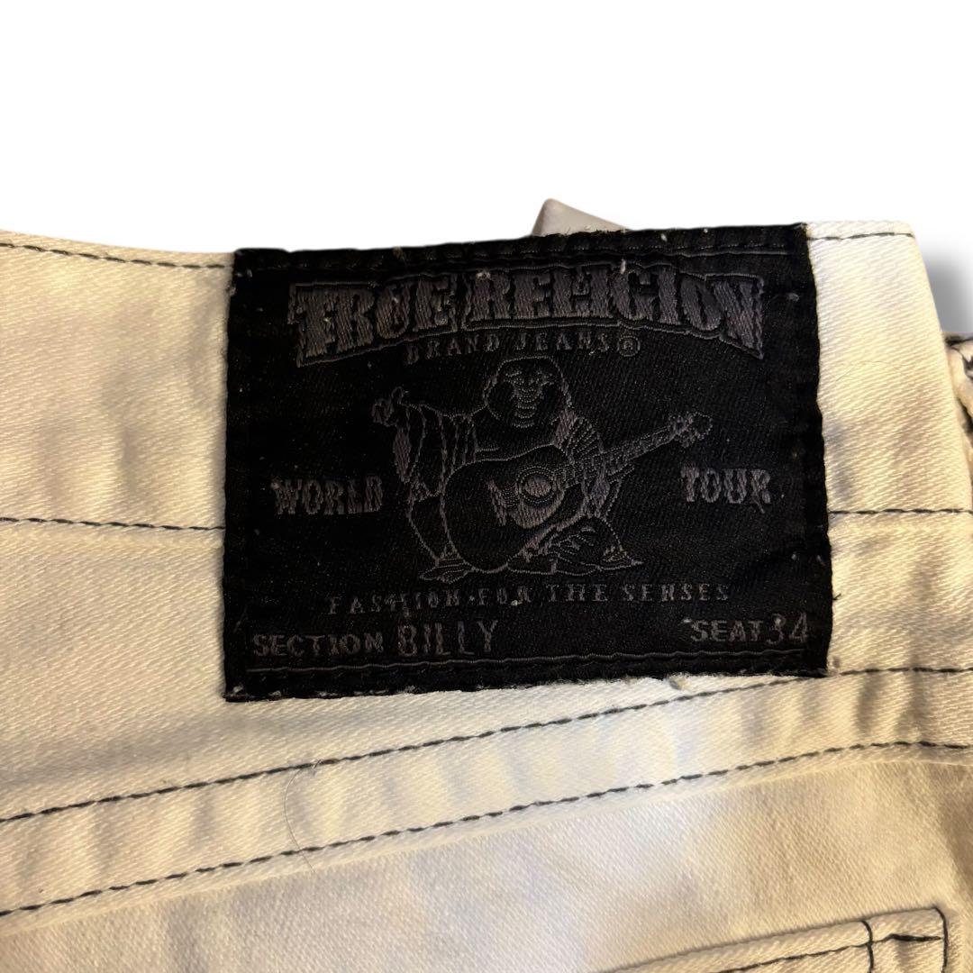 TRUE RELIGEION トゥルーレリジョン フレア BILLY ホワイト