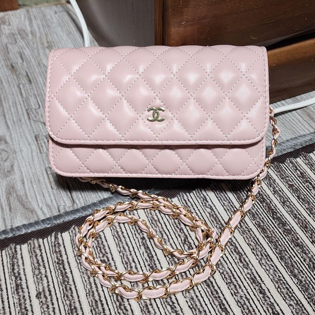 CHANEL ミニショルダー　ショルダーバッグ　ピンク　ノベルティ