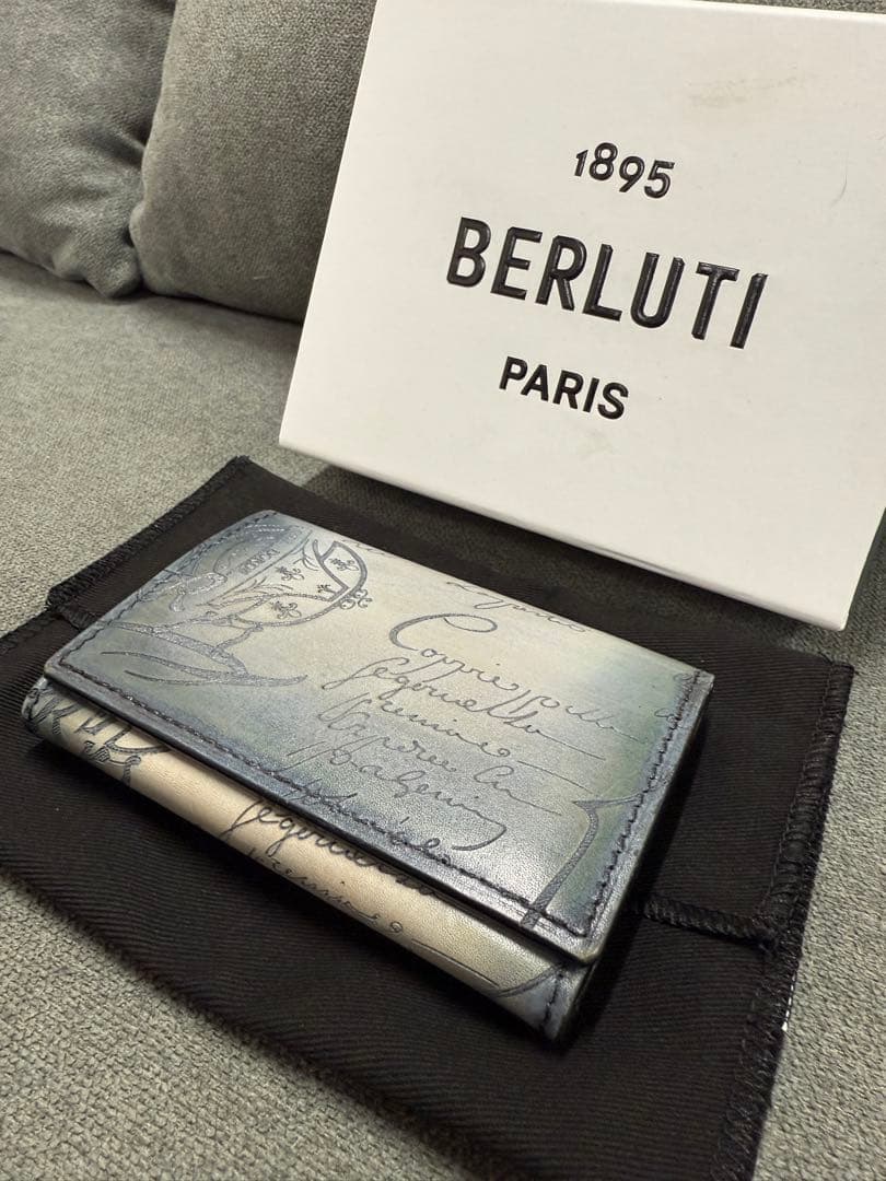 Jeanさん専用　ベルルッティ　インブイア スクリットレザー カードホルダー