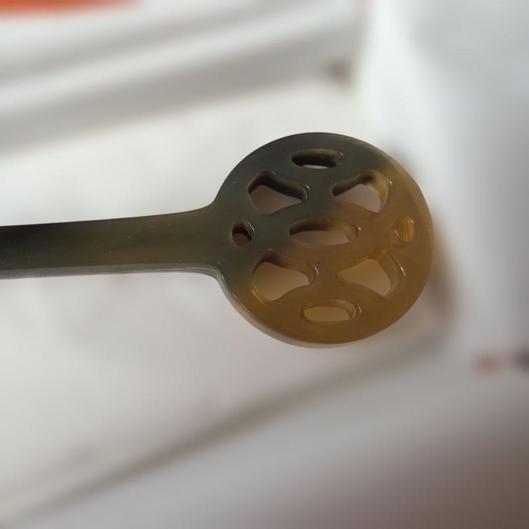 HERMES バッファローホーン　かんざし　水牛　卒業式