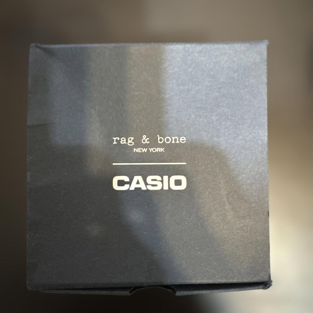 CASIO RAG & BONE デジタル腕時計 ブラック