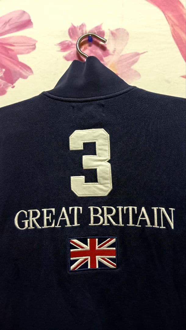 90s ポロ ラルフローレン ジップアップ ジャケット ブルゾン　L