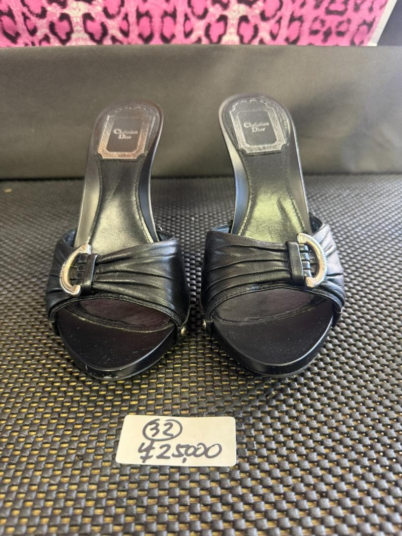 (4275)*Christian Dior ディオール サンダル 23.5 cm