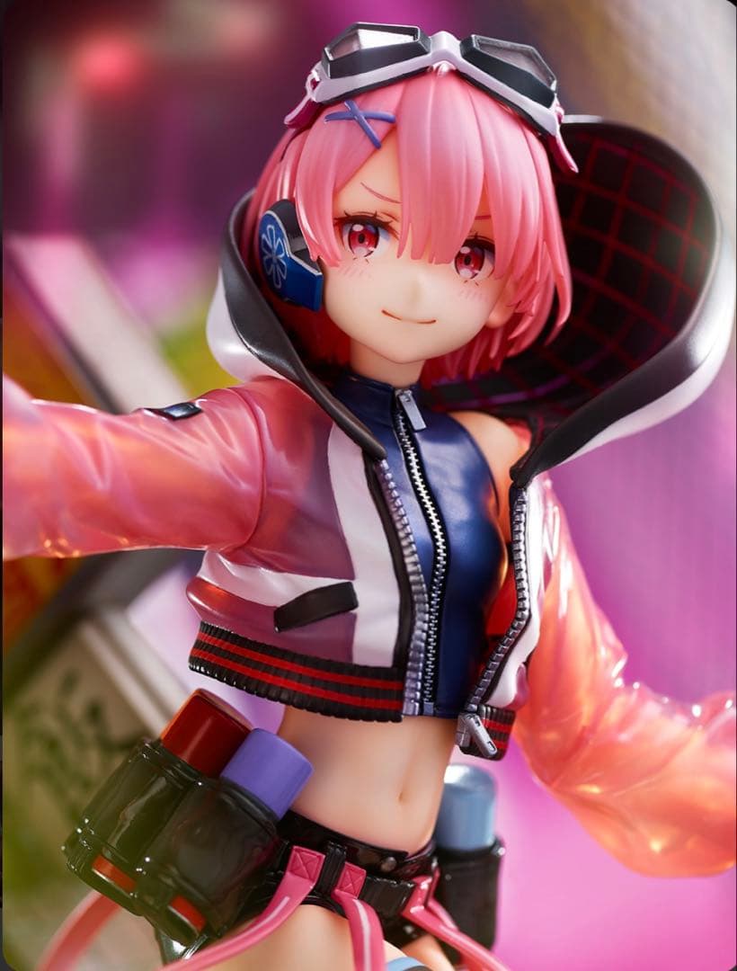【新品:未開封】限定品付 ラム レム Neon City Ver. フィギュア