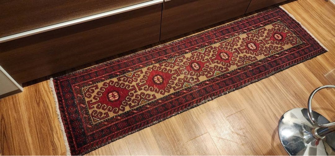 ヴィンテージ ペルシャ絨毯 1940 x 550mm 1980s VINTAGE