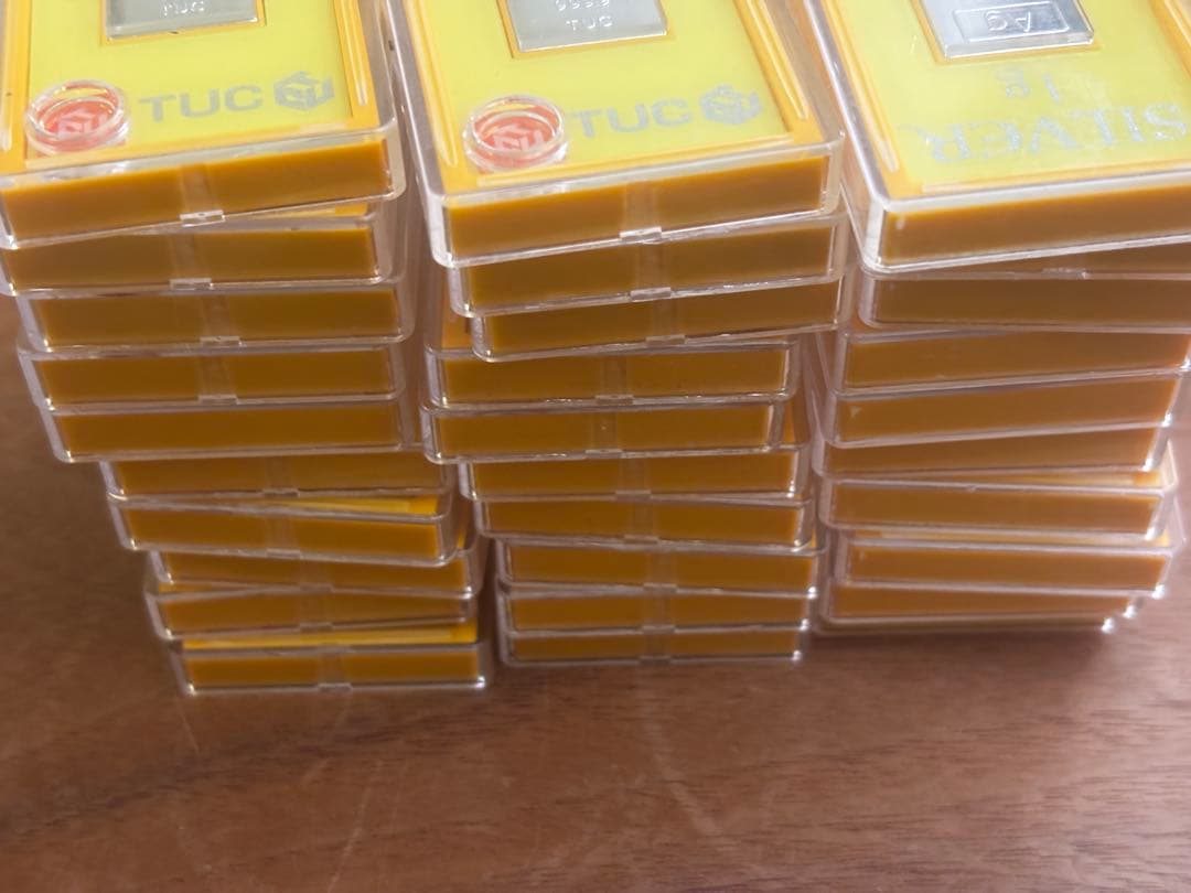 今日限定価格！TUC Silver 1g 純銀景品　30個　シルバー