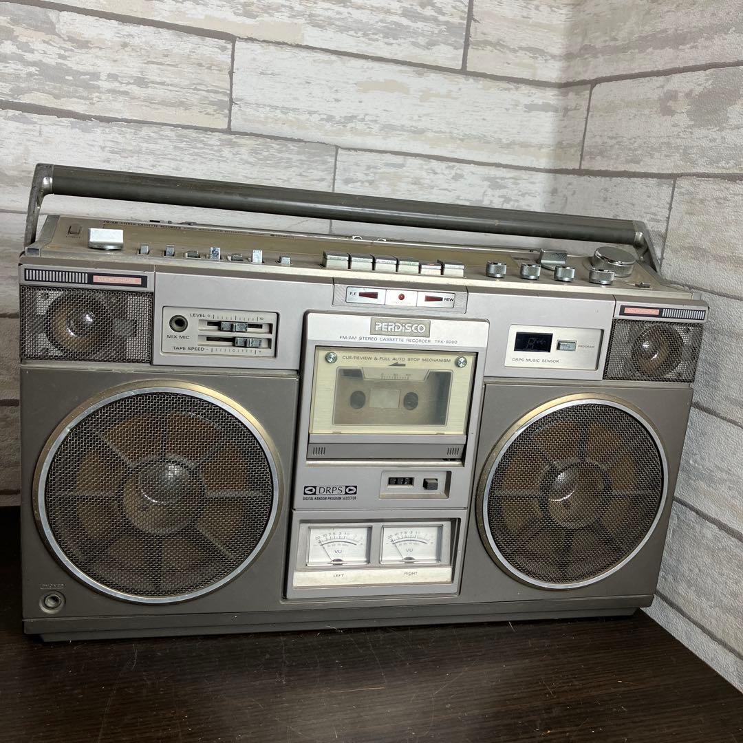 日立 ラジカセ　TRK-8280 希少　昭和レトロ
