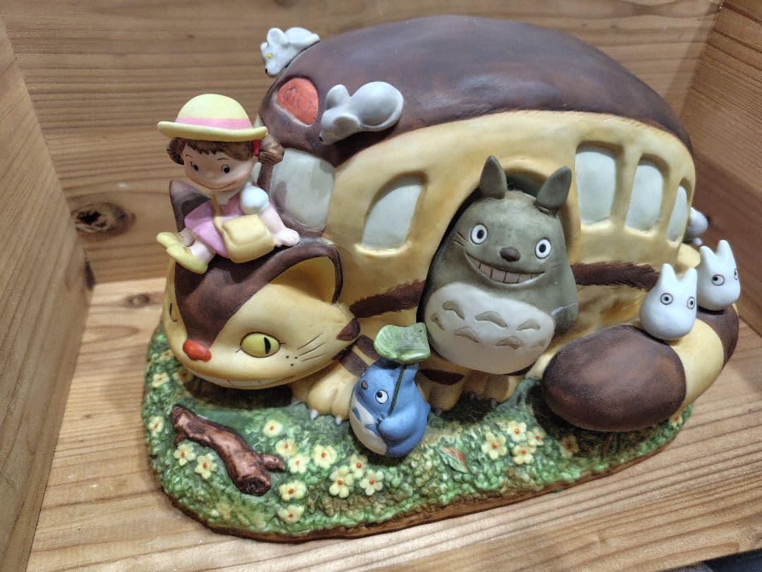 となりのトトロ　セキグチオルゴール　めい　ネコバス　スタジオジブリ　宮崎駿