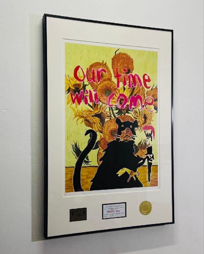 額込 世界限定100枚DEATH NYC アートポスター 現代アート 115