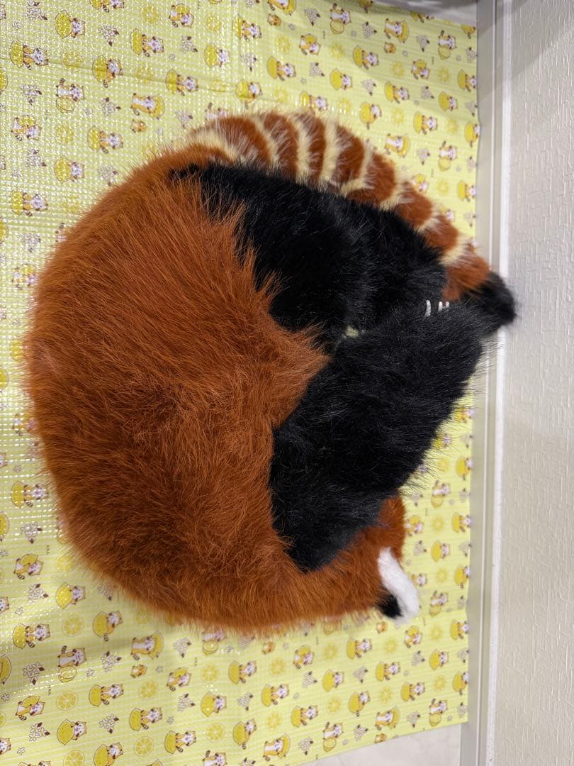 等身大 レッサーパンダ ぬいぐるみ 超リアル 重量感あり