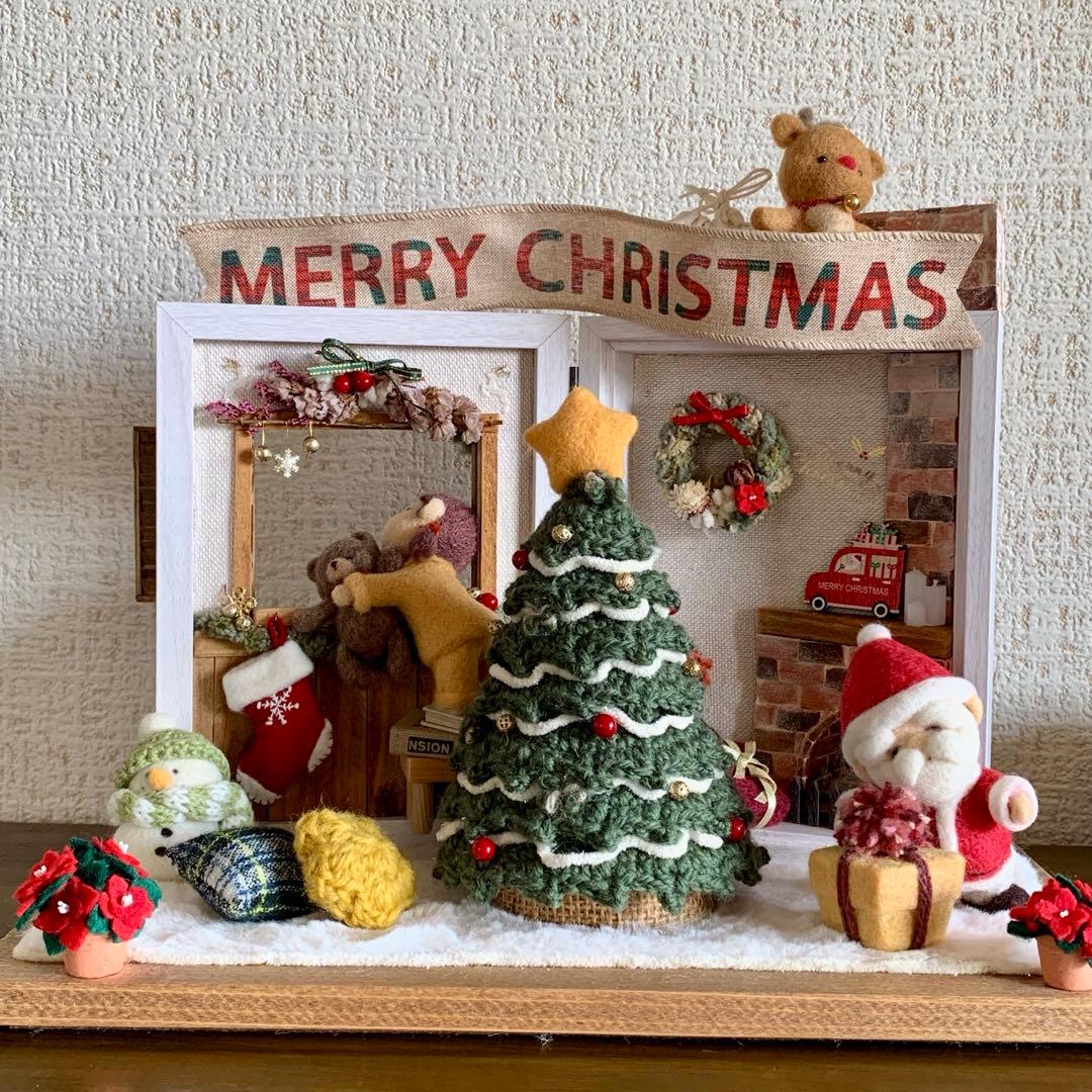 ぷ*子様 羊毛フェルト　クリスマス飾り
