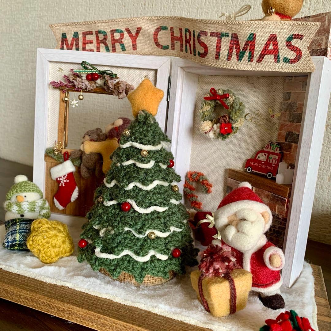 ぷ*子様 羊毛フェルト　クリスマス飾り