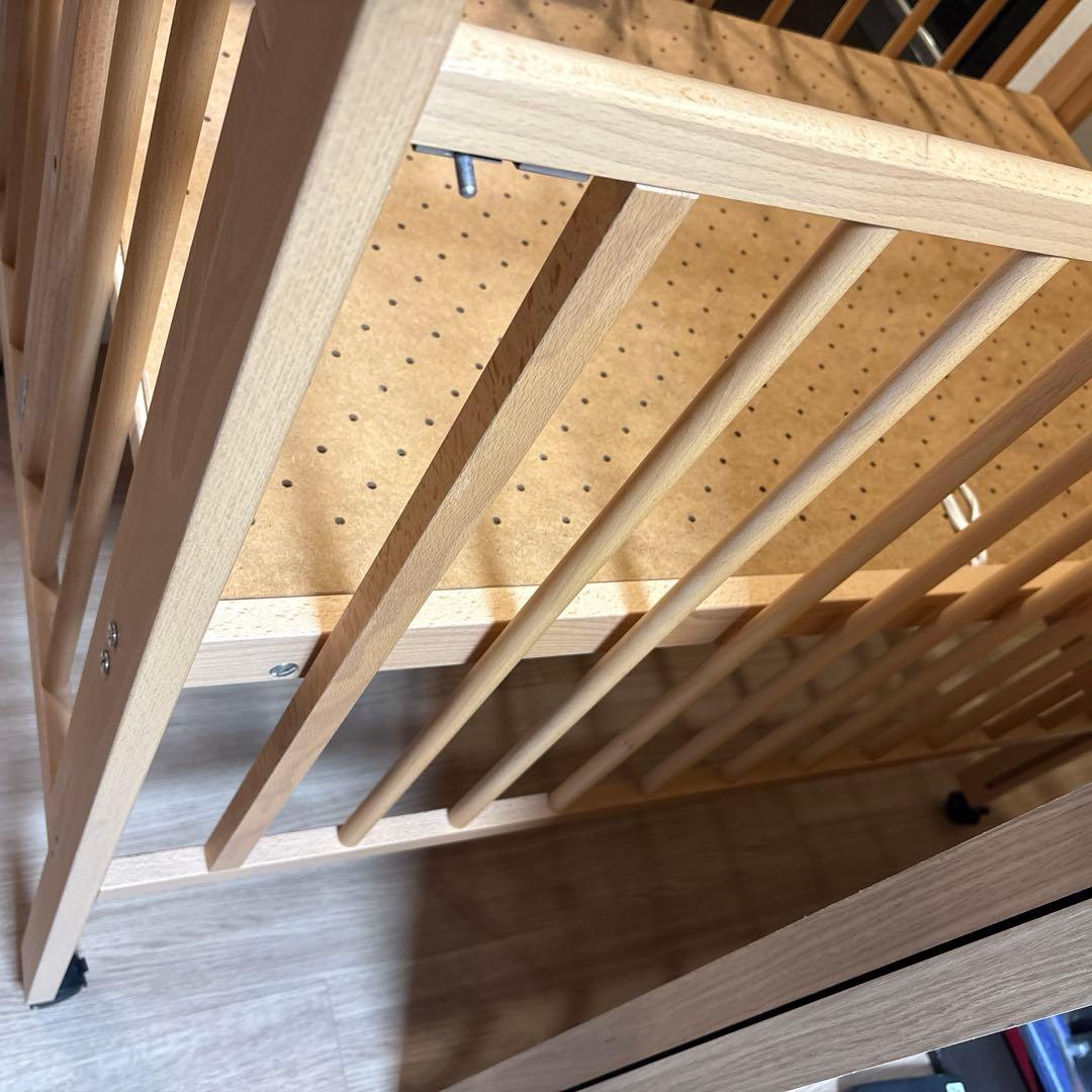 スリーピー　ハイタイプベビーベッド【パル】石崎家具