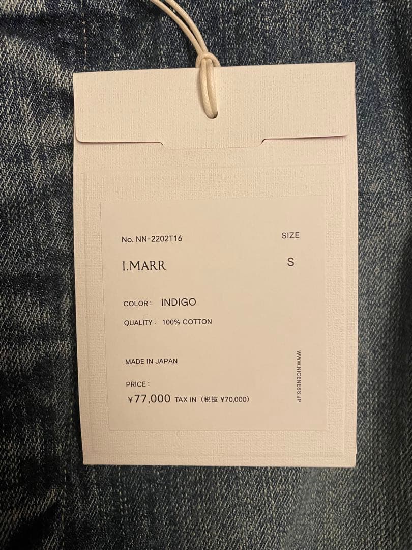 niceness I.MARR Sサイズ