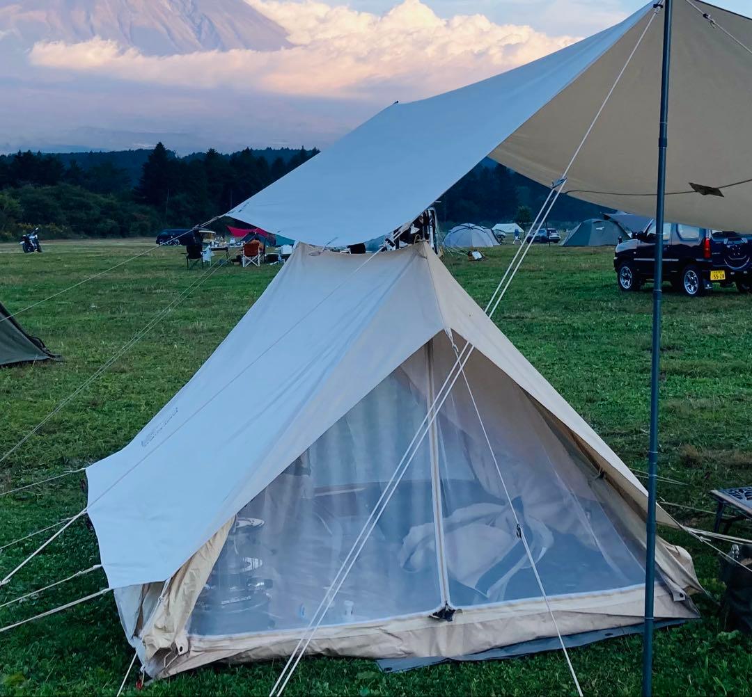 ユドュン5.5 ノルディスク　カラビナ&ランタンシェード付き