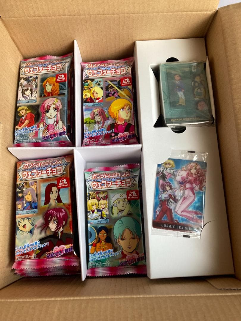 キャラホビ 2006年 500個限定 ガンダム ヒロイン カードファイルセット