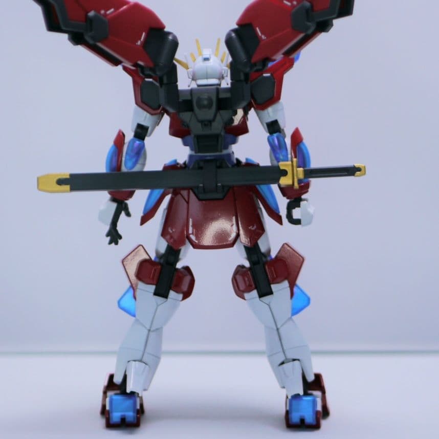 HG 神バーニングガンダム 塗装 完成品 バンダイ ガンプラ 1/144