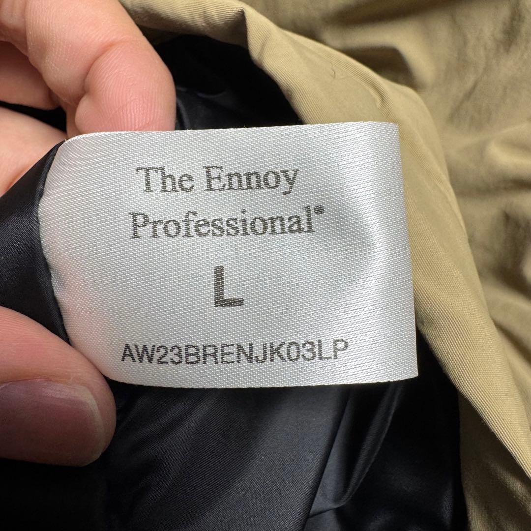 23AW Ennoy エンノイ　NYLON PADDED SET UP ケルプ