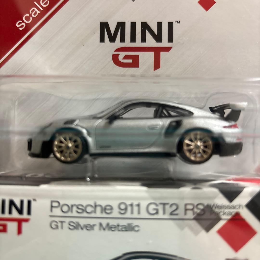 MINIGT Porsche 911 GT2 RS GTシルバーメタリック