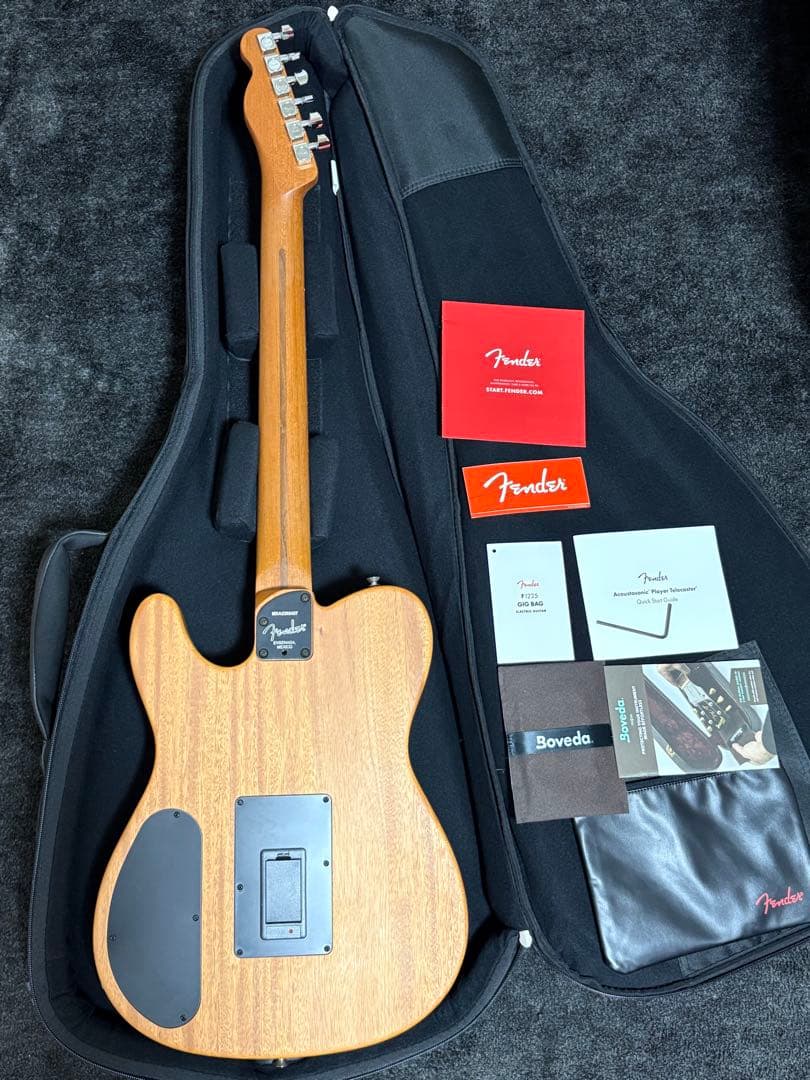 ギター Acoustasonic Player Telecaster Black