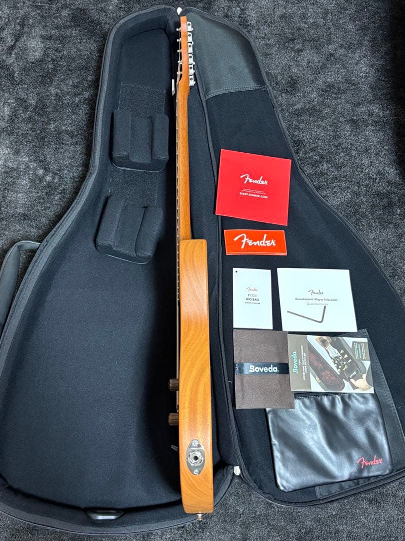 ギター Acoustasonic Player Telecaster Black