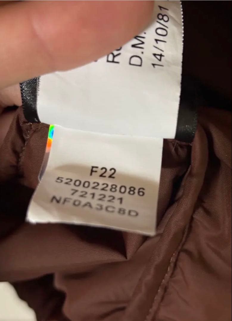 THE NORTH FACE ブラウン ダウンジャケット