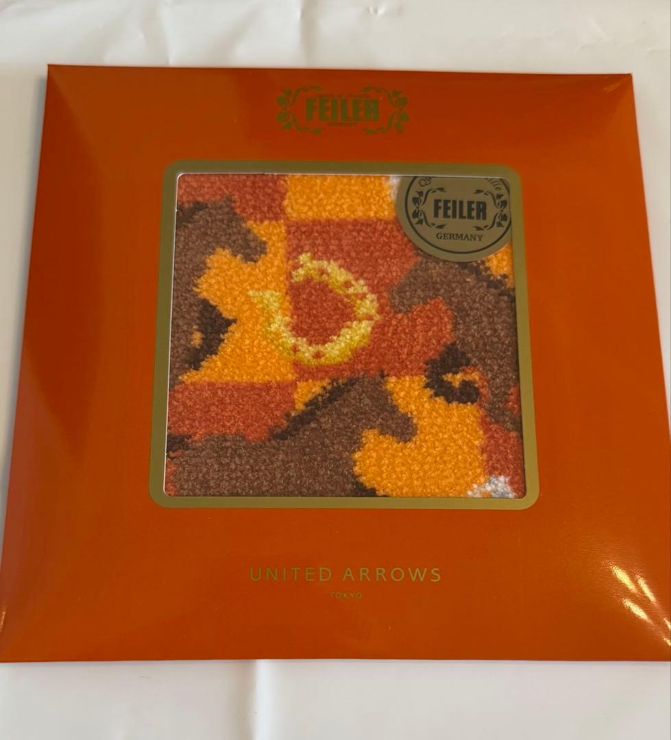 【新品未使用】　フェイラー　ユナイテッドアローズコラボ　FEILER ハンカチ