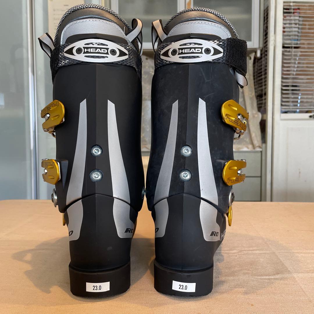 HEAD RDスキーブーツ ブラック/ゴールド 23cm