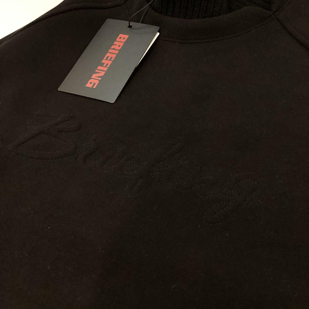 新品　BRIEFING LOGO FAKE LAYERED HIGHNECK