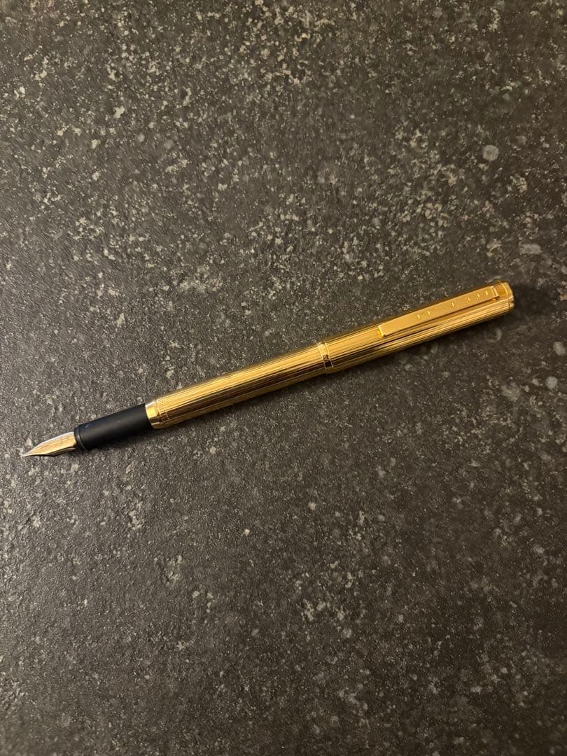 ダンヒル 万年筆 14K GERMANY刻印 コンバーター付 ボールペンセット