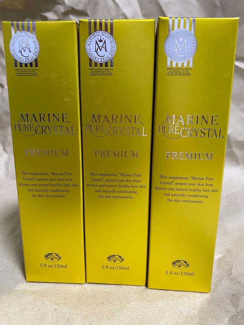 普段使いに！エコロインターナショナル　マリンピュアクリスタル　3本