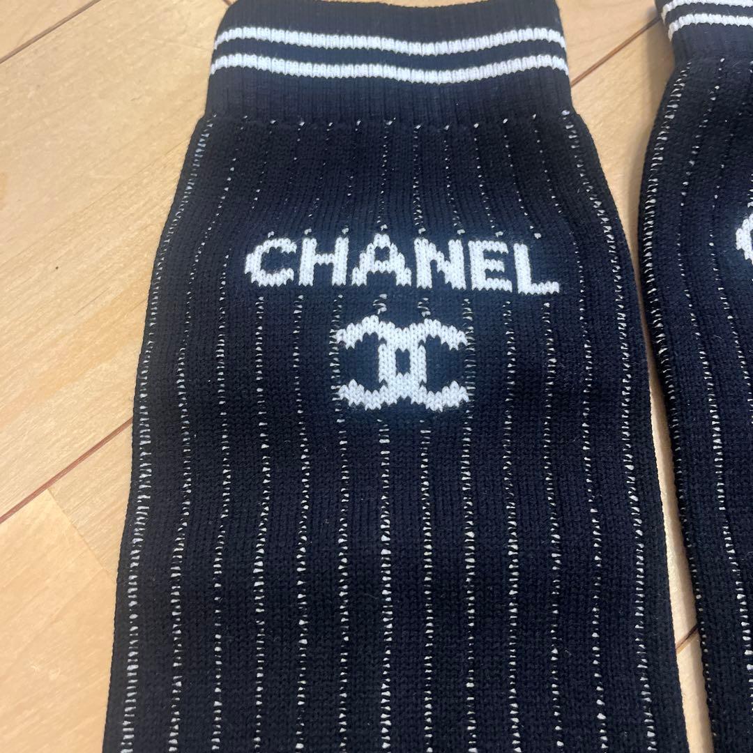 新品未使用　シャネル　レッグウォーマー