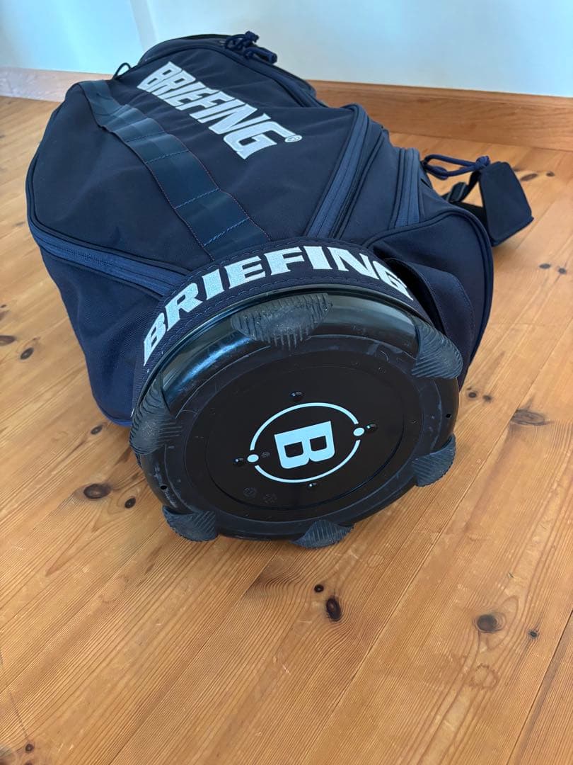 BRIEFING キャディバッグ CR-5 #02 ネイビー　フードあり