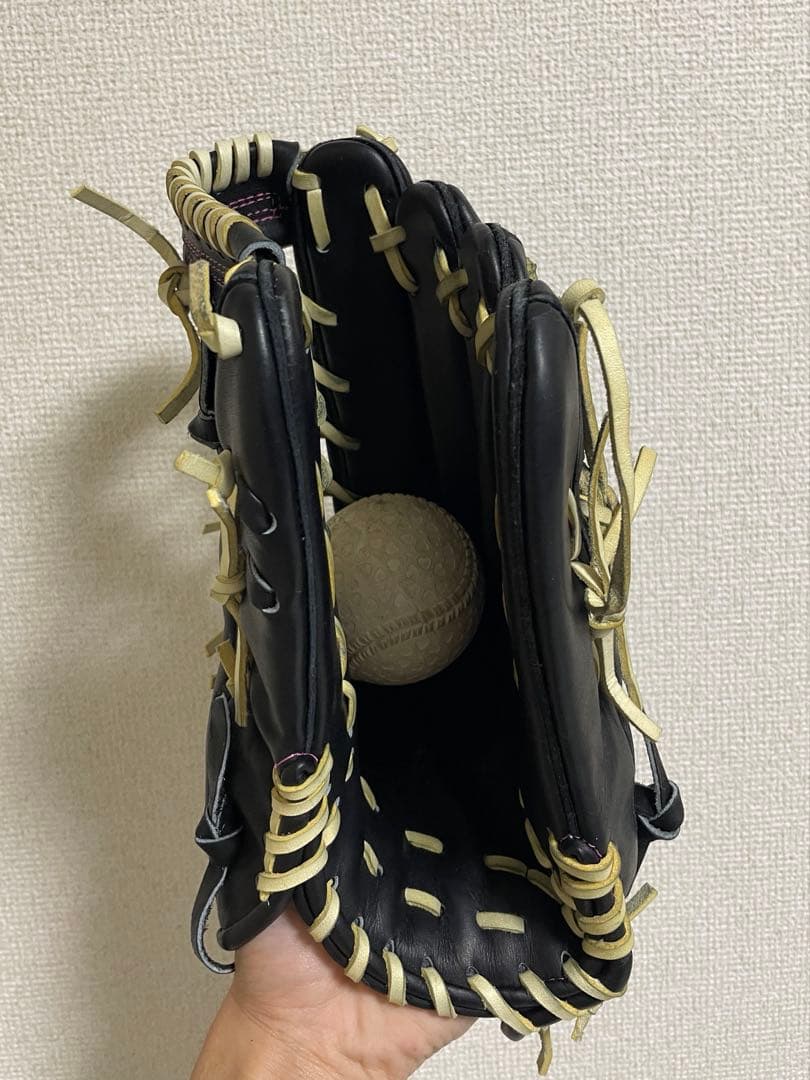 《超流行》　Zeems 三方親モデル　軟式•外野用グローブ