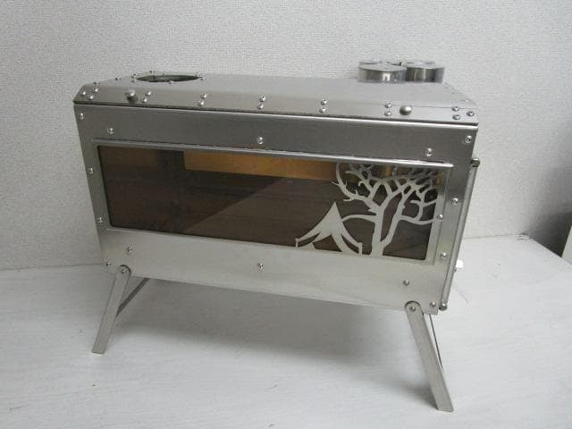 【新品未使用】NORTENT ノルテント ステンレス 薪ストーブ キャンプ