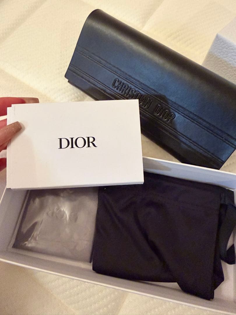 Christian Dior 薄ピンク　サングラス