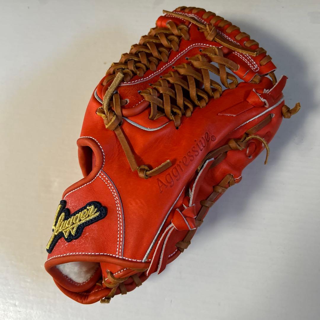 久保田スラッガー 硬式グローブ 内野手 KSG-T1 Fオレンジ鳥谷選手モデル