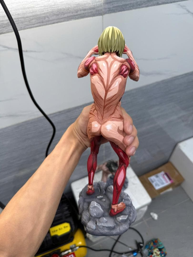 一番くじ 進撃の巨人 プライズA 女型の巨人 2Dリペイント