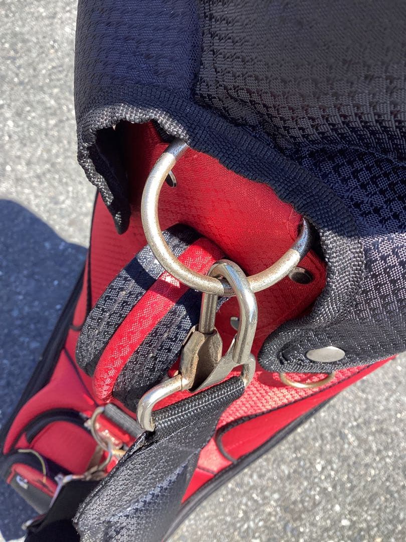 S4 Srixon キャディバッグ 赤/黒