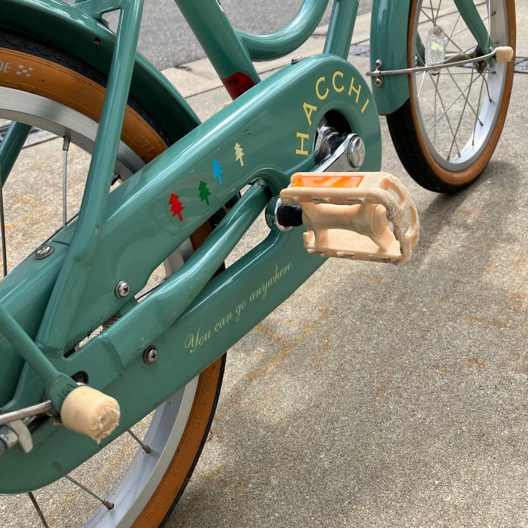 ブリヂストン ハッチ HACCHI 16インチ 子供用自転車 ミントグリーン