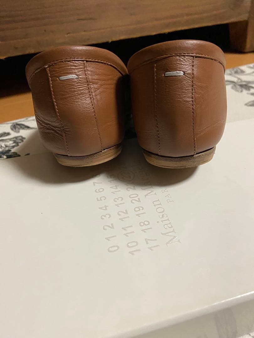 メゾン マルジェラ★ 足袋バレエシューズ ベージュ 36.5