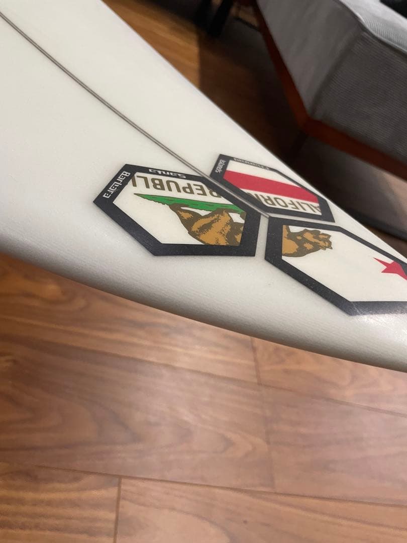 【直接引き取り】【フィン付属】チャンネルアイランド サーフボードOG flyer