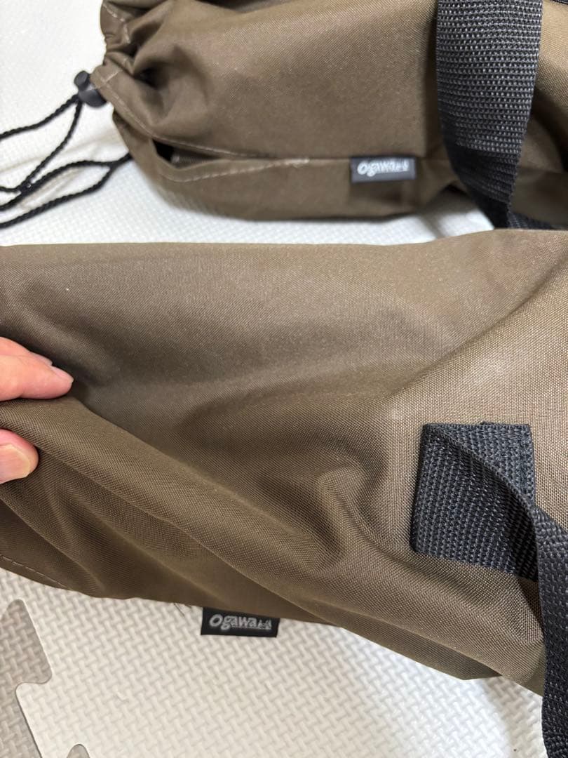 オガワ　ハイバックチェア　ダークブラウン　2脚セット