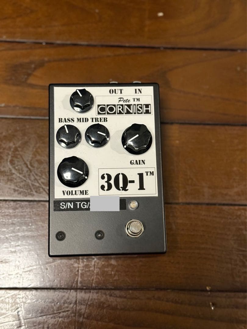 ギター Pete Cornish 3Q-1 3 band active EQ